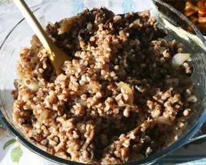  Buckwheat Porridge with Mushrooms